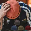 Retro Dome Beanie Hat For Men And Women Brimless Hats Skullcap Docker Adjustable Solid Color Novelty Cotton Caps Men Bonnet 3