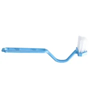 1pcs Mini Bathroom Brush Angle Handle Curved Brush Toilet Brush Portable Curved Bathroom Cleaning Brushes Cleaning Accessories 4