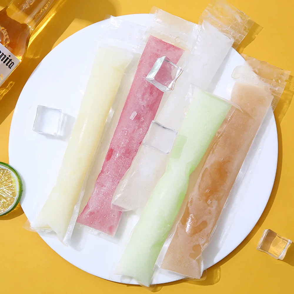 Ice Molds 100/20Pcs Disposable Popsicle Bags