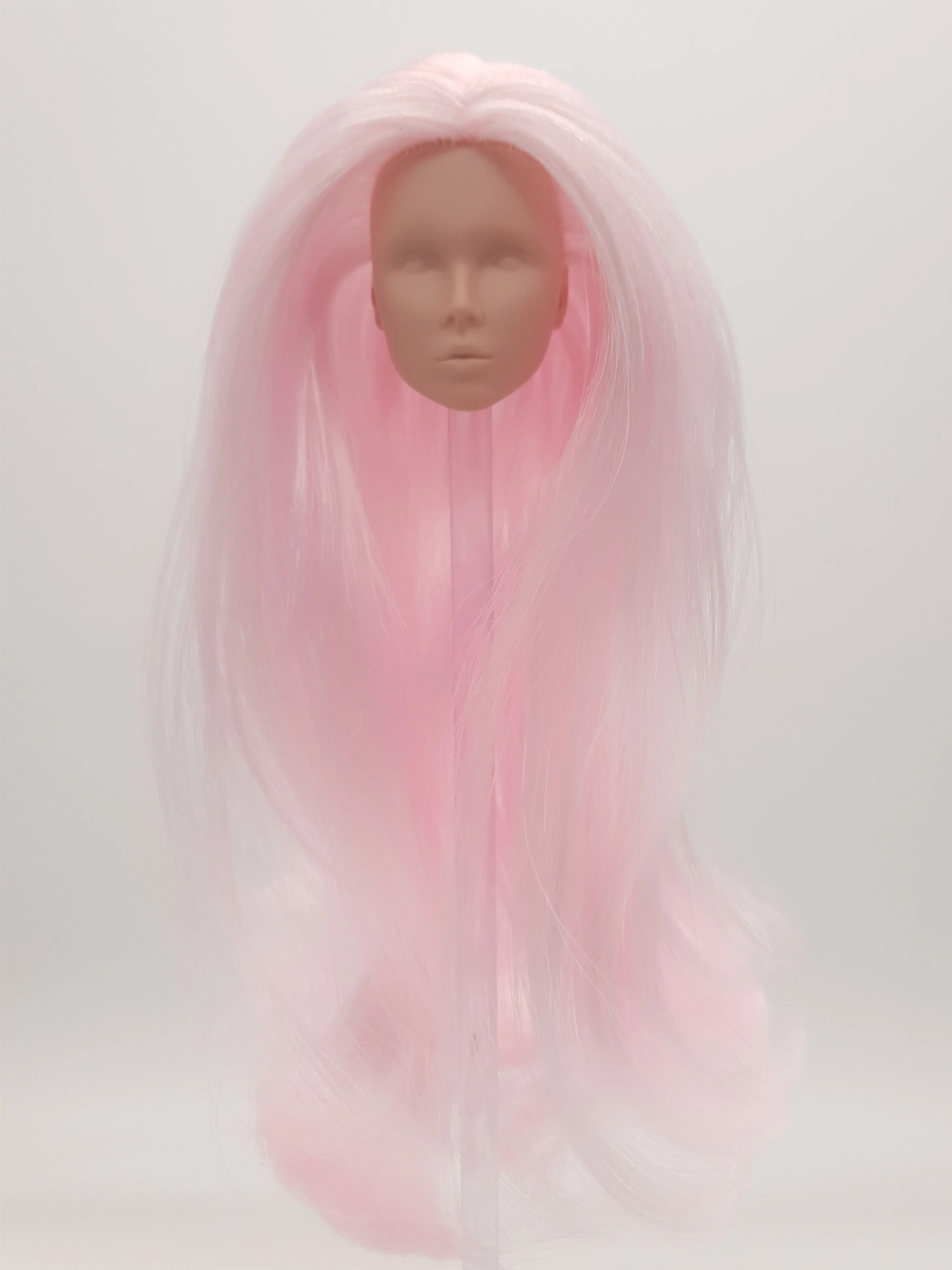 Fashion Royalty Lilith Tony Blank Face Pink Hair Rainted 1/6 Scale Integrity Doll Head