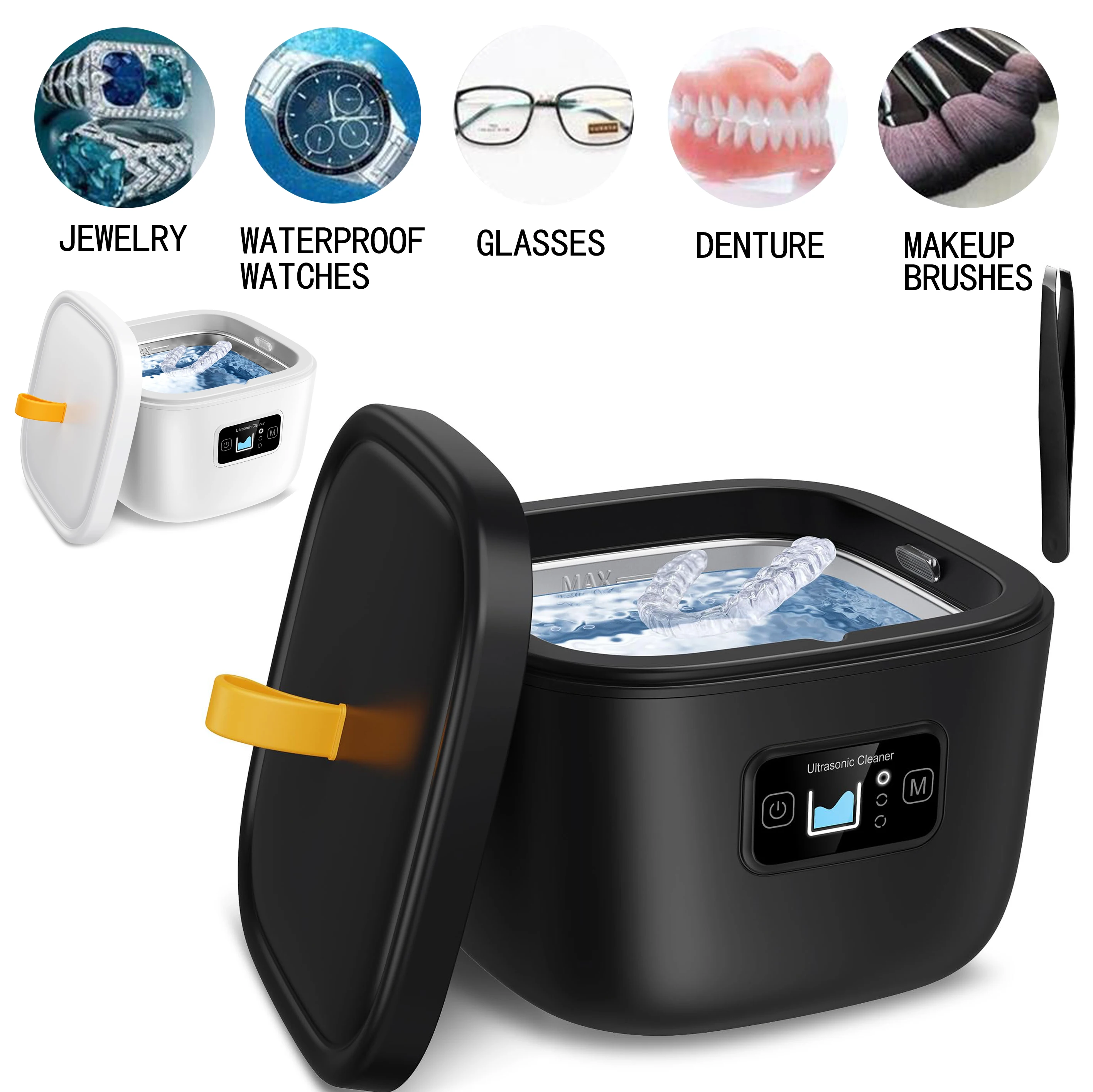 

Ultrasonic Cleaning Machine Multi-function 45000hz High Frequency For Watches Contact Lens Glasses Denture Watch Jewelry