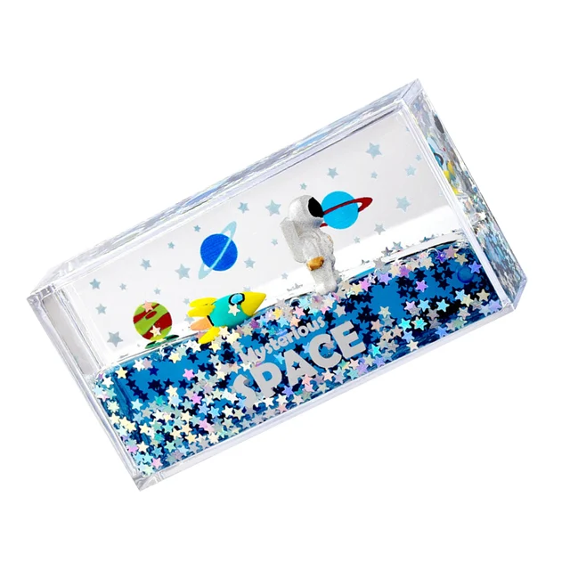 Űrhajós Témájú Díszek Folyékony Vizuális Mozgás Dekoráció Gyors És Dísz