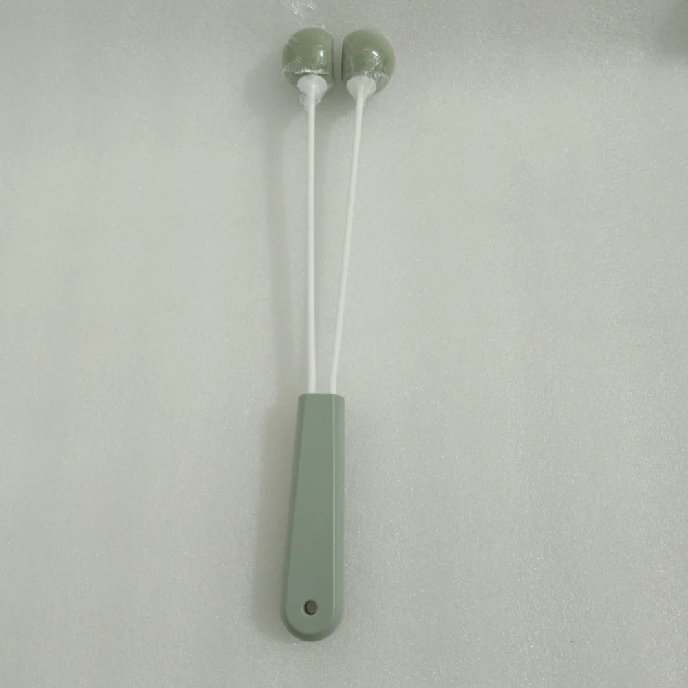1PC portable handheld massage double ball hammer tapping back neck, waist, and legs relaxation personal exercise tool