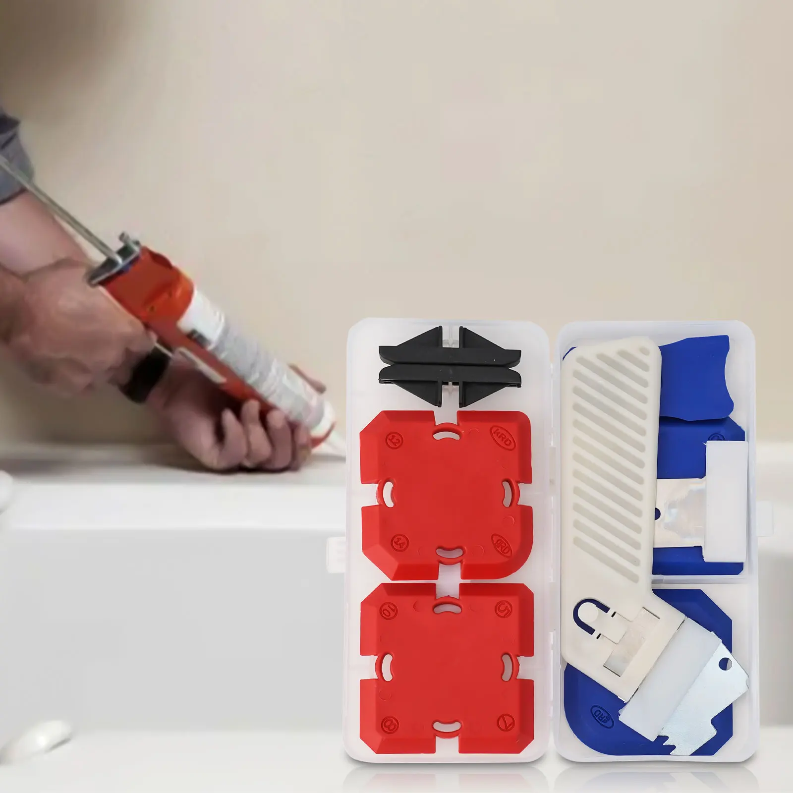 Sealant Finishing Tools for Caulking Silicone and More 11PCS Professional Profiling Kit Convenient to Use No Mess