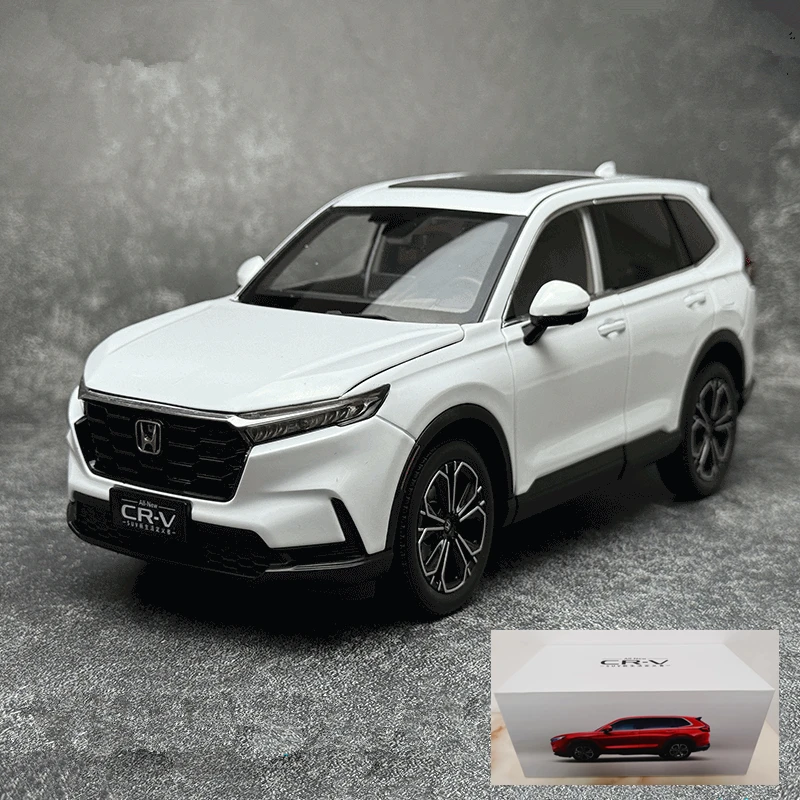 1:18 2024 HONDA CR-V CRV SUV Alloy Car Model Diecast Metal Toy
