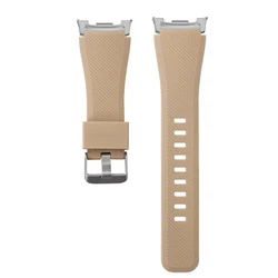Premium Silicone Sport Band - Versatile Watch Strap Bracelet - Galaxy watch 8 (Brown)