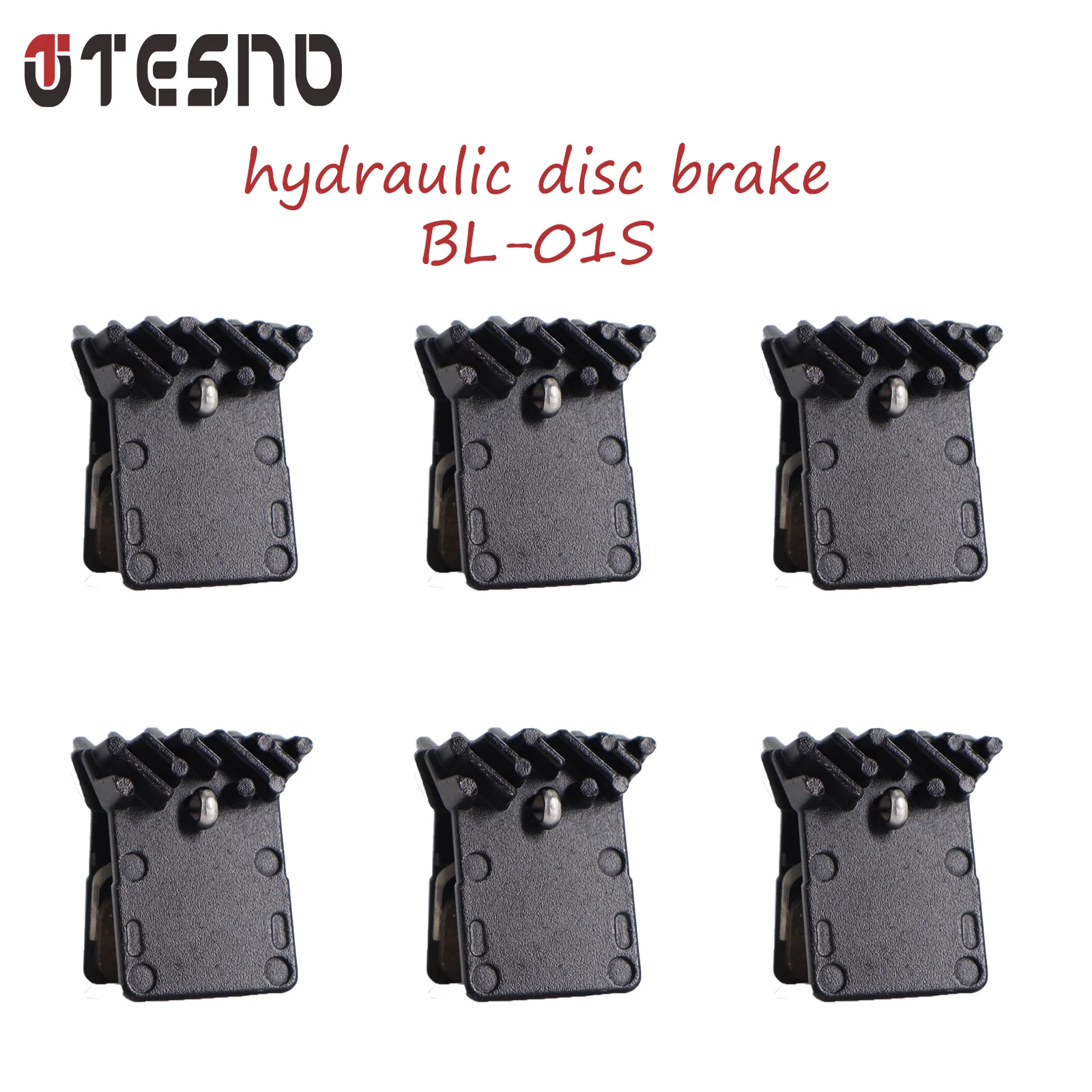 TESNO MTB Bicycle Disc Brake Pad 4P-iston Bike brake pads Metal Ceramic For Shimano M7120 M8120 M9120 MT420 MT520 M810 M820 M640 3