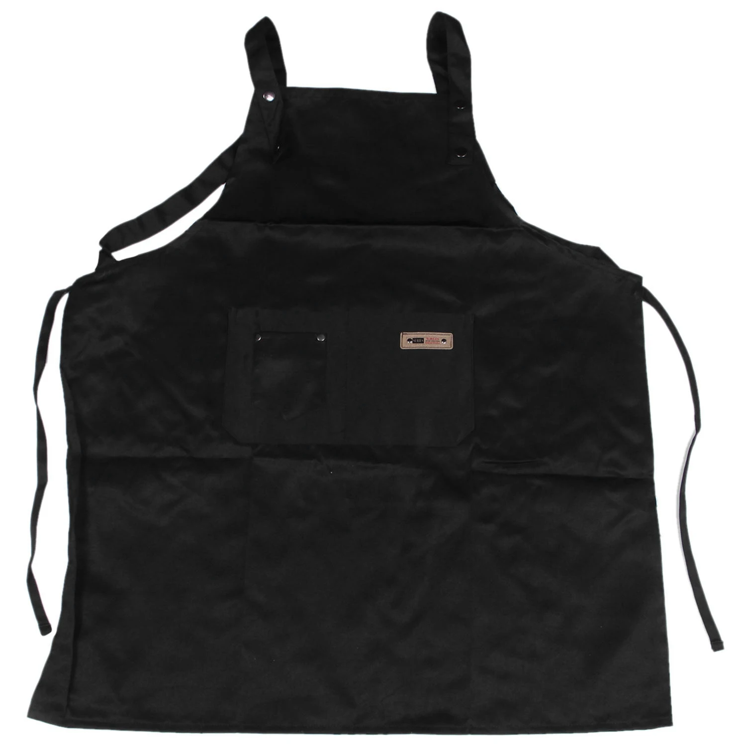 

A Black Professional Stylist Apron Waterproof Hairdressing Coloring Shampoo Haircuts Cloth Wrap Hair Salon Tool