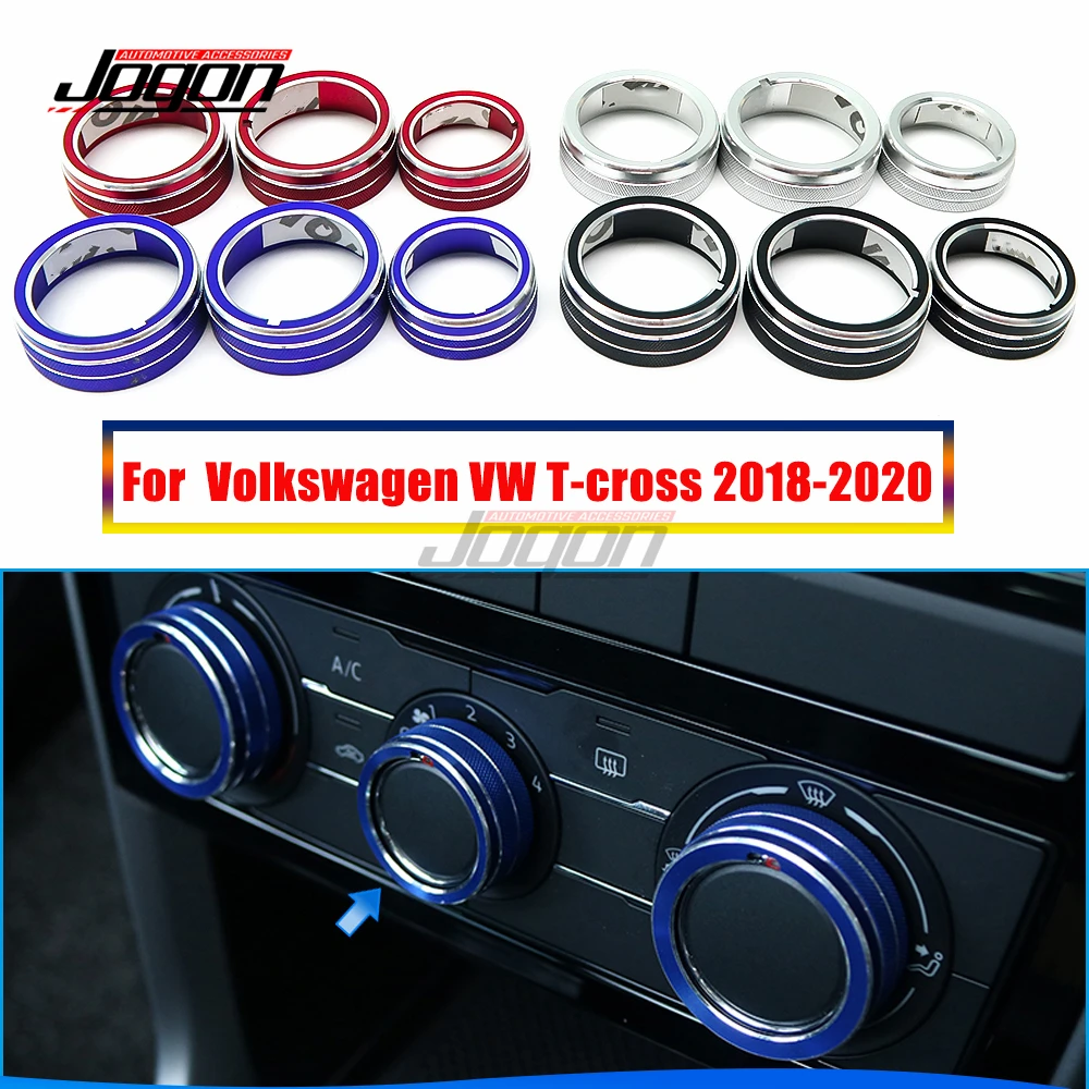 

Для Volkswagen VW T Cross 2018-2020 T-Cross Автомобильная интерьерная консоль кондиционера Крышка Кондиционера Переключатель управления автомобильные аксессуары