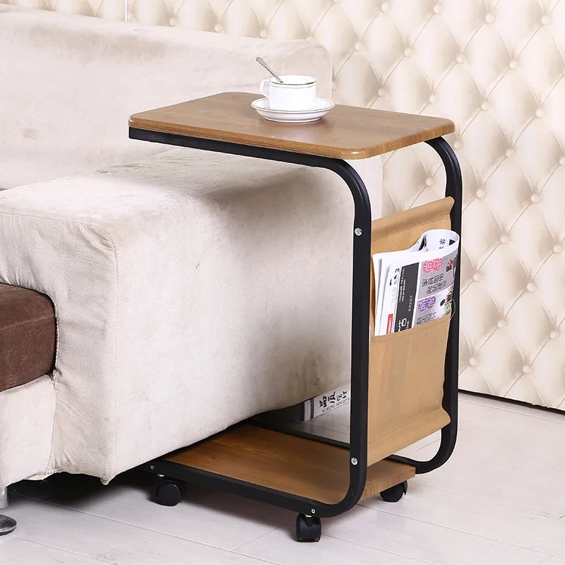 

Unique Storage Coffee Table Multi Function Books Aesthetic Minimalist Coffee Table Corner Cabinet Mobile Wheels Neuble Furniture