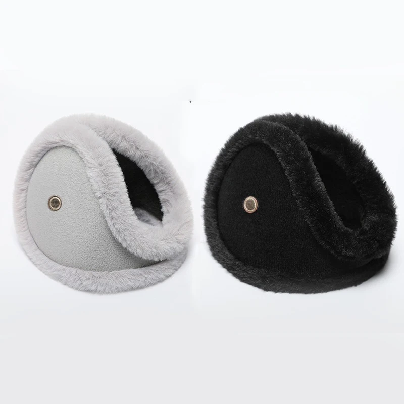 Winter Thicken Earmuffs for Men Women Velvet Ear Cover Outdoor Cycling Skiing Warm Soft Plush Fleece Unisex Ear Muffs Protector warm thicken velvet earmuffs winter outdoor cycling fleece rabbit fur men women ear cover protector plush soft ear muffs mask