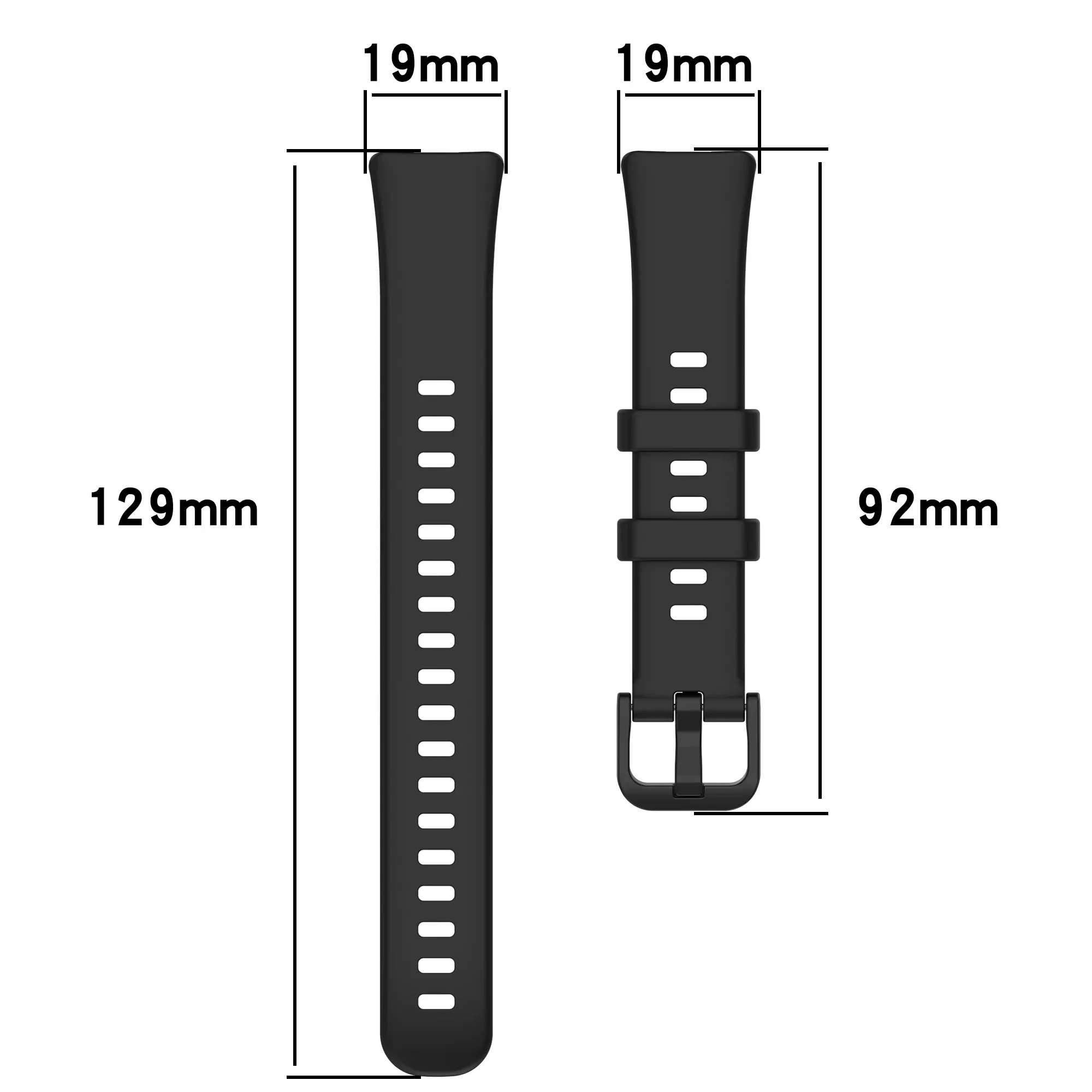 High-Quality Silicone Sports Strap - Original Replacement Wristband