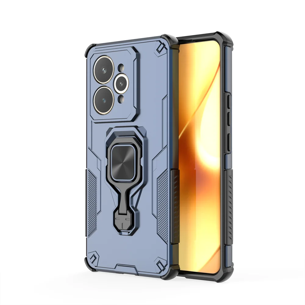 Enhanced Shockproof Armor Case with Ring Back Cover - Protective Phone Coque