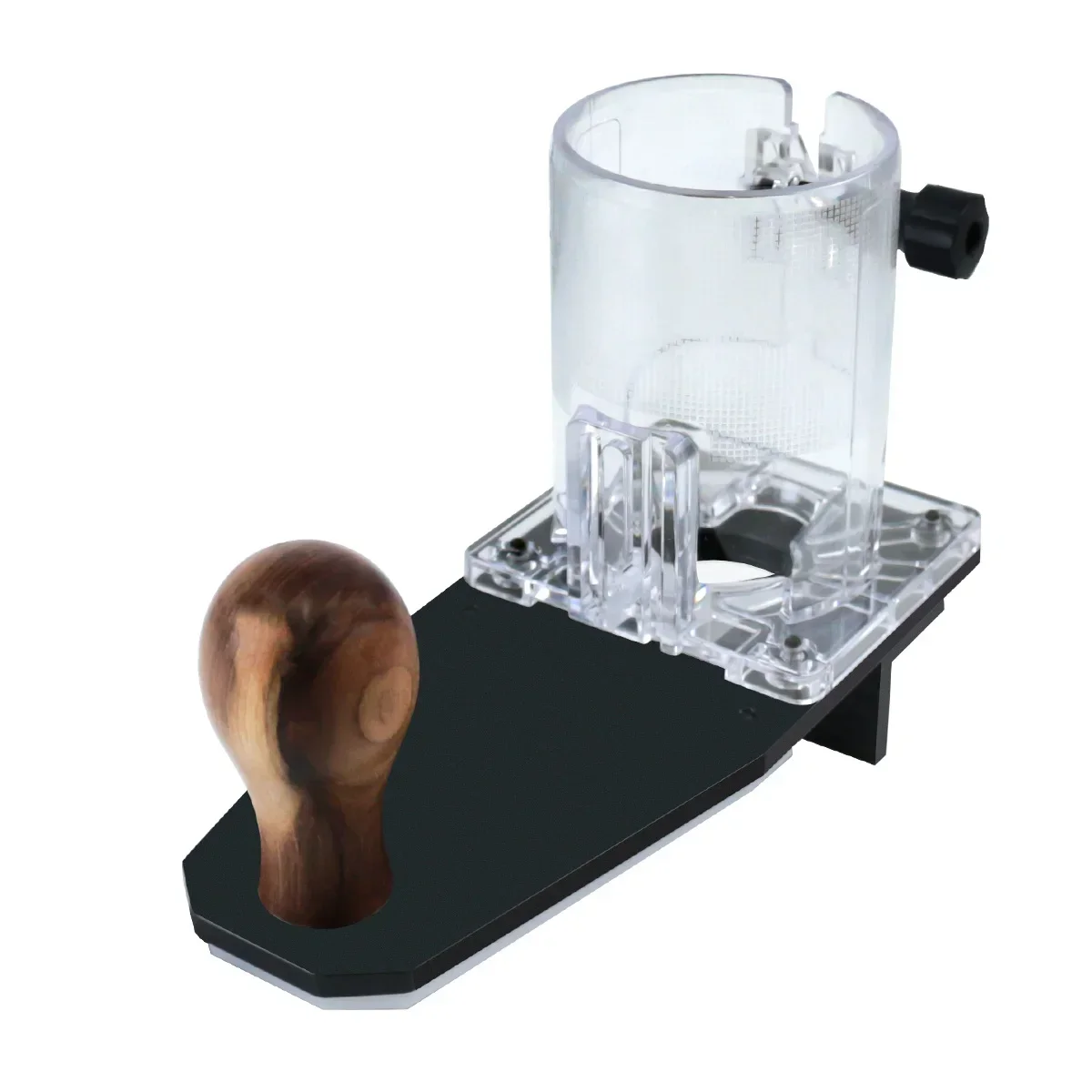 Precision Edge Forming Router Base - Woodworking Guide for Circle Cutting & Corner Rounding