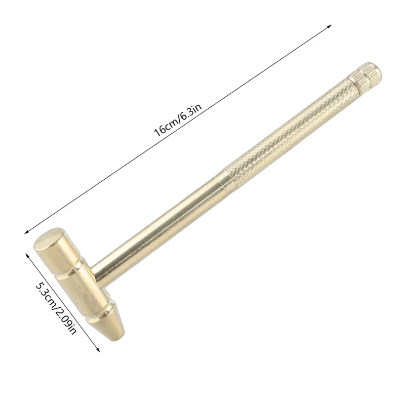6 In 1 Multifunction Hammers Screwdriver Set Steel Gold Hammers 6
