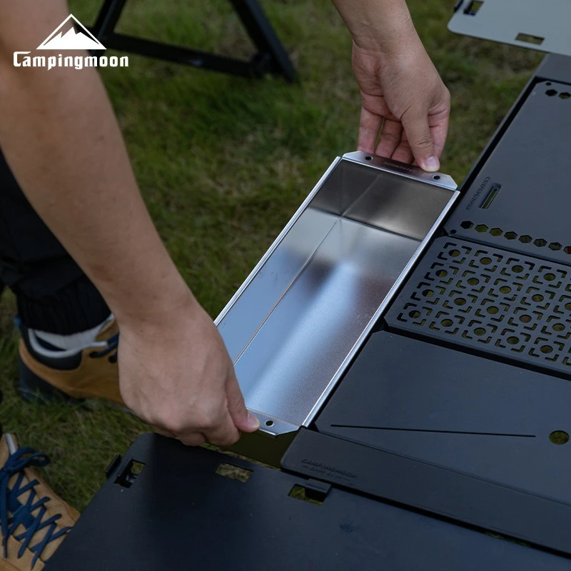 CAMPINGMOON CK-11 Stainless Steel Camping Cutlery & Food Container 1
