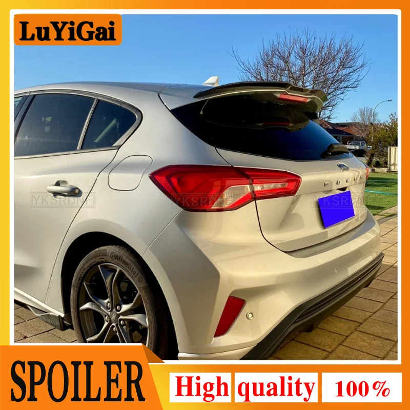 Für Ford Focus MK4 ST Spoiler Fließheck Verlängerung Hinten Flügel Tuning  Aufkleber ABS Auto Ersatz Teile 2019 2020 2021 - AliExpress