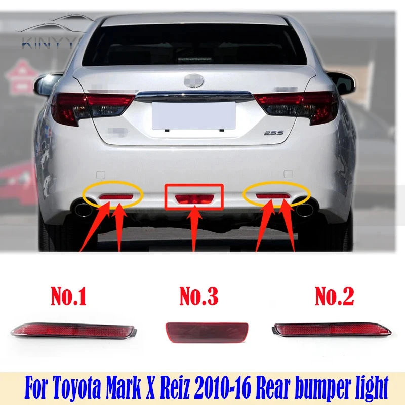 Toyota mark x Markx Reiz 2010 11 12-2016カムリー06リアフォグ