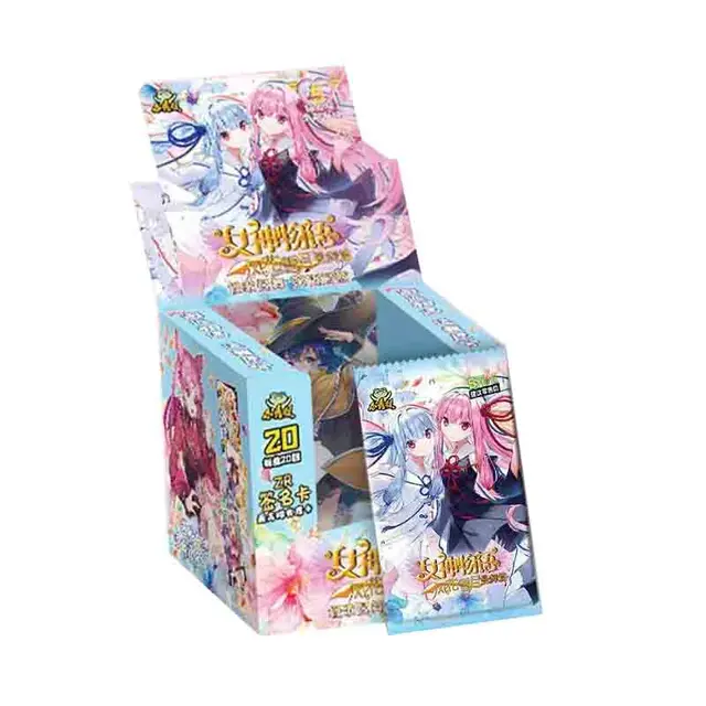 Original Goddess Story EVA Collection Anime Goddess Cards Child Kids Birthday Gift Game PTR Cards Table Toys for Family Gifts 5