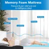 Folding Mattress, 3 inch Single Tri-fold Memory Foam Mattress Topper with Washable Cover,Cooling Mattress Pad for College Dorm 4