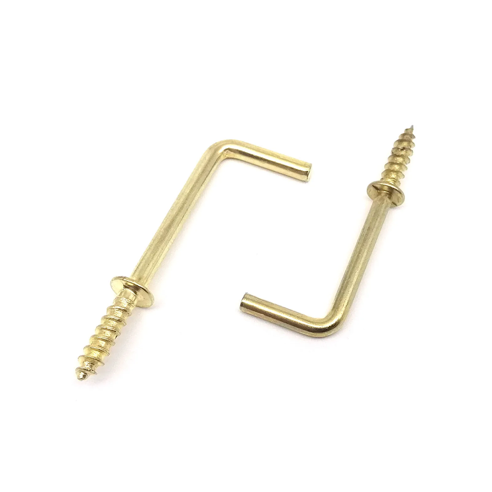 Picture Frame Hangers Hanging Hooks Wall Hooks 25X Golden Picture Photo Frame Lamp Light Cabinet Tool
