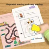 Tracing Books Erasable Montessori Pen Control Training Card for Kids Magical Basic Practice Copybook 3