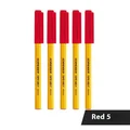 Red pen 5pcs