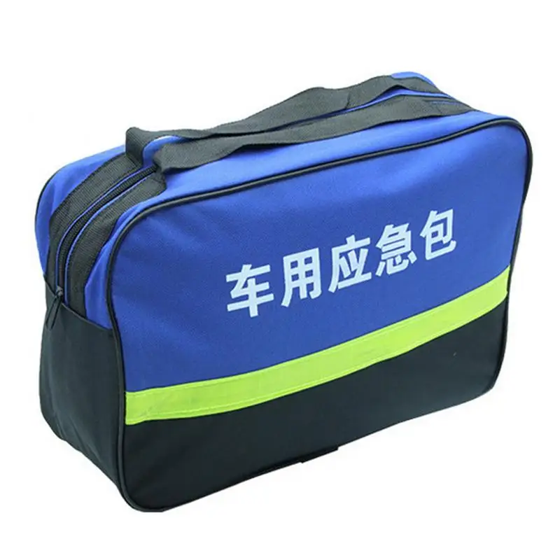 

Professional First Aid Kit Bag Car Rescue Kit For Outdoor Travel Vehicle Storage Oxford Bag