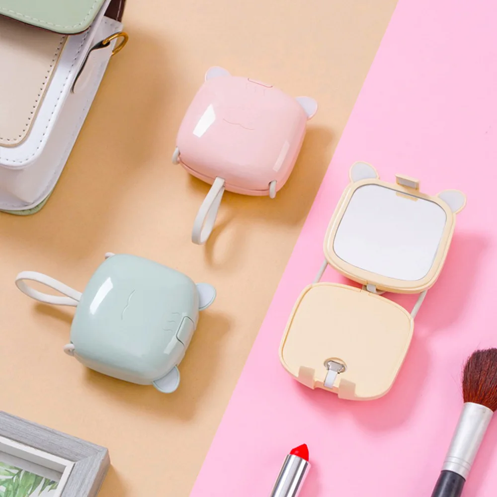 Portable Makeup Mirror Can Be Used As A Power Bank To Quickly Touch Up