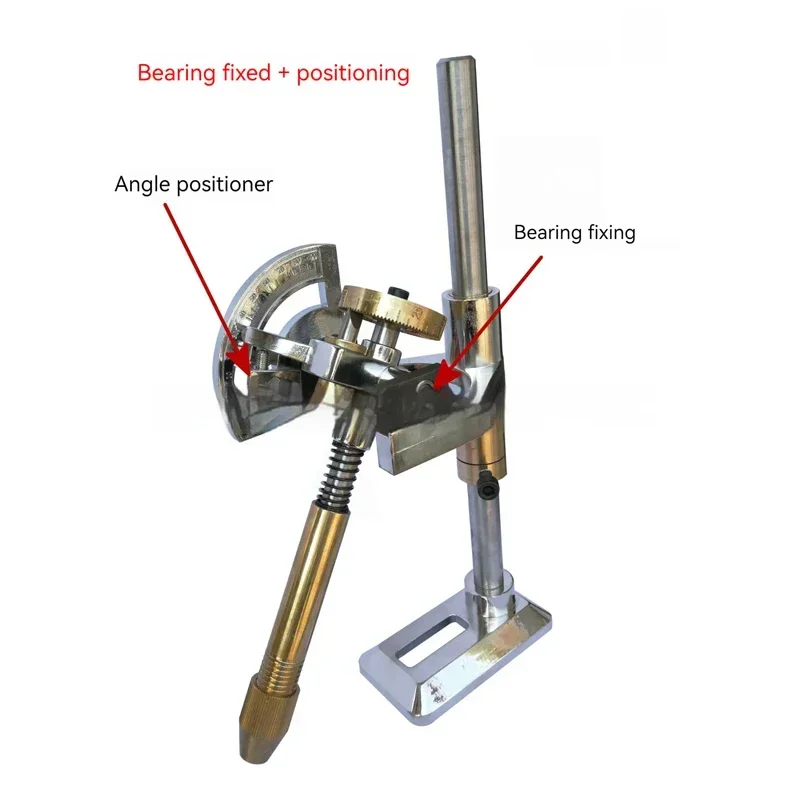 Lapidary Machine Gem Faceting Machine Gemstone Jade Angle Flat Milling Polishing Adjustable with Dops/32/64/72/96/Scale