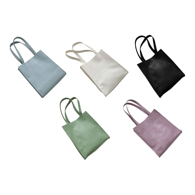 

Fashion Women Shoulder Bag Female PU Leather Underarm Bag Solid Color Ladies Tote Bag Handbag