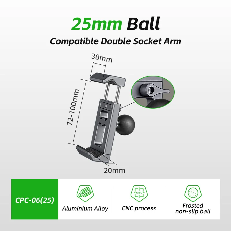 FANAUE-حامل هاتف محمول للدراجة ، منظر ، عالمي ، سب...