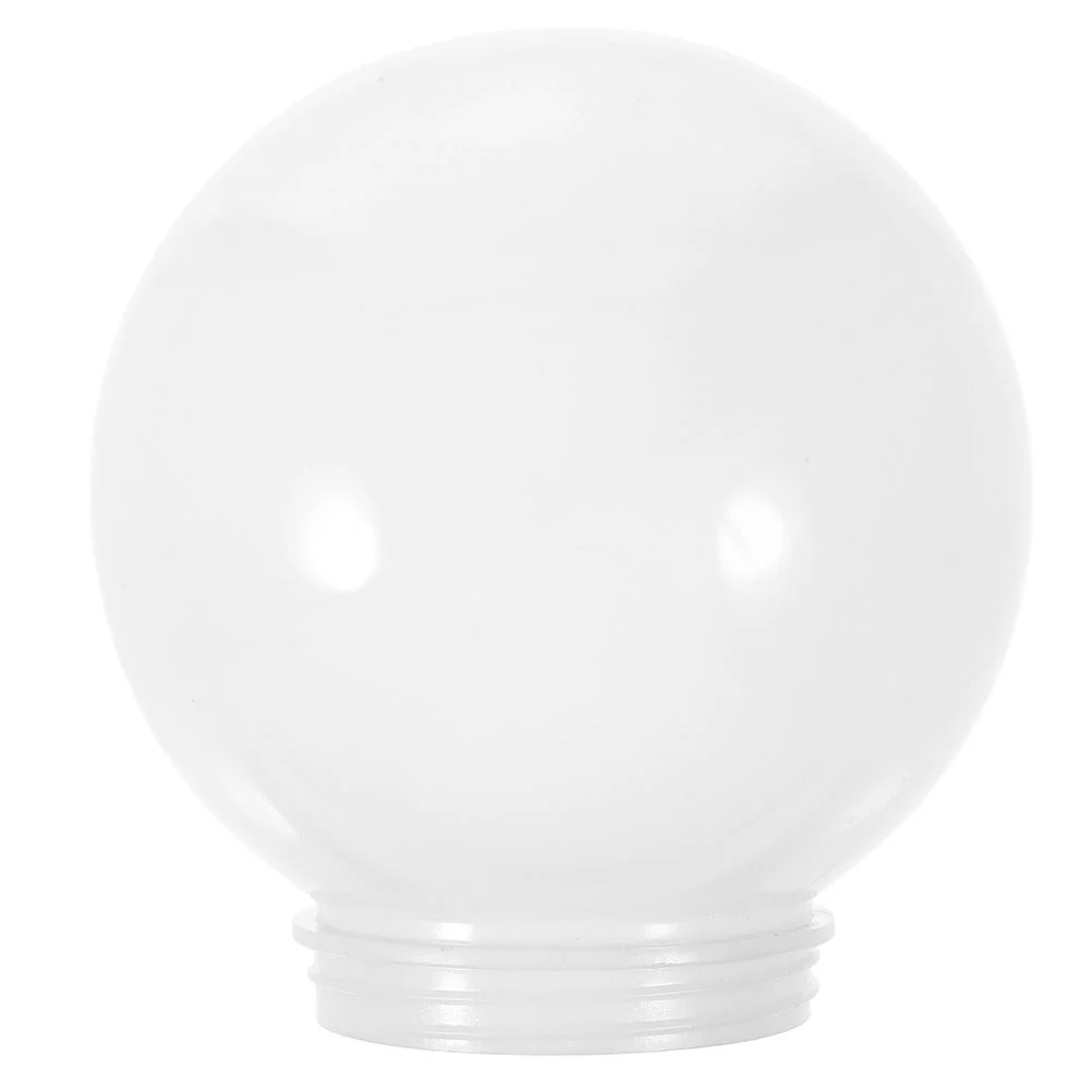 

Outdoor Spherical Globe White Light Fixturesshade Wear-resistant Acrylic Globe White Light Fixturesshade Garden Wall Light Cover