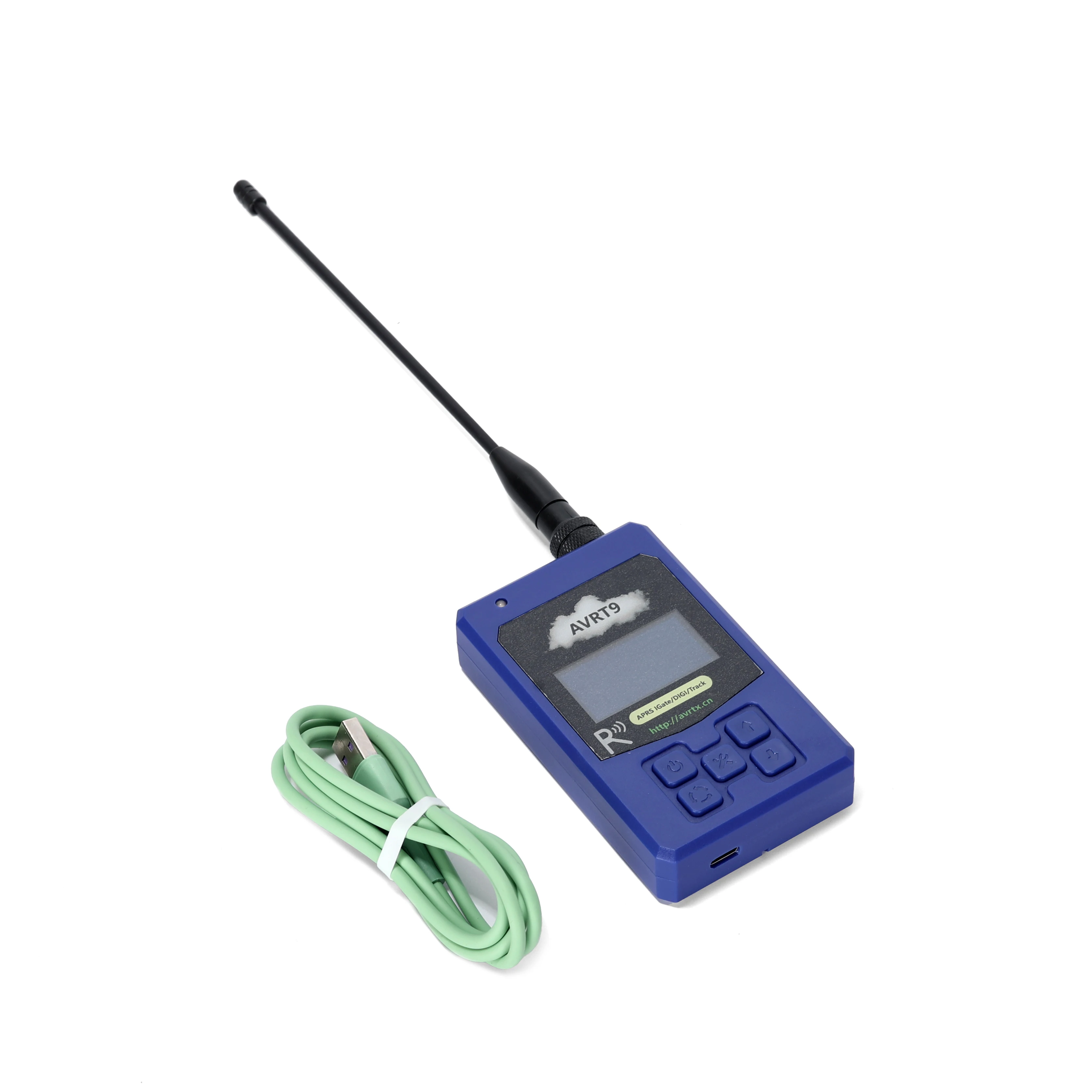 AVRT9 APRS TNC Portable DIGI/TRACKER/IGATE GPS+WIFI+BT VHF Support UI/KISS/WPL/KISS BLE Output IOS/APRSdroid