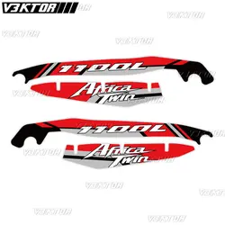 Motorcycle Handguard Shield Protector Decal Kit (C)