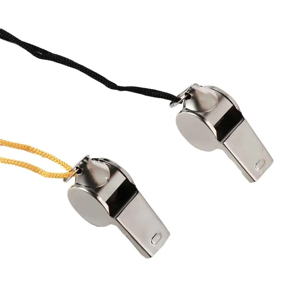 soccer whistle sport whistle metal whistle sports whistle loud metal football referee whistle compact wear resistant 1PC