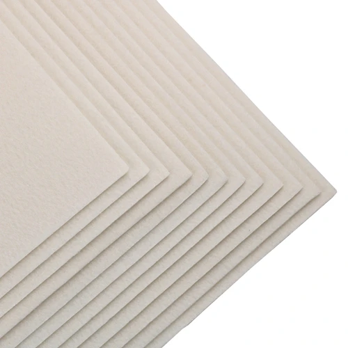 Polyester Felt Fabric, 3mm Thick, 30x30cm, for DIY Crafts & Home Decor