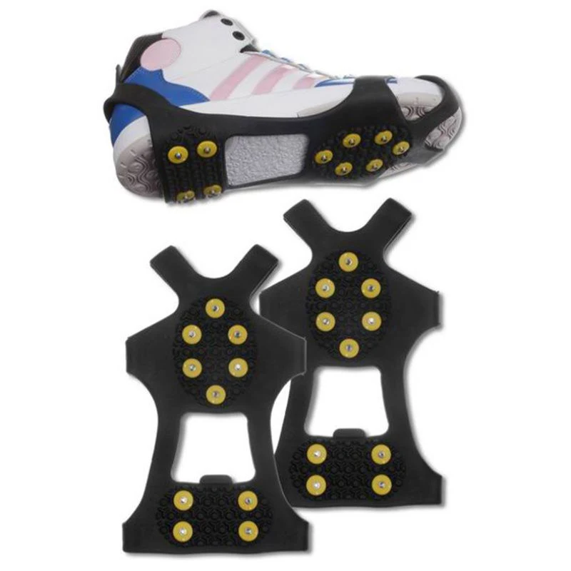 

Mountaineering 10-tooth Anti-slip Shoe Cover Mountaineering Ice And Snow Jacket