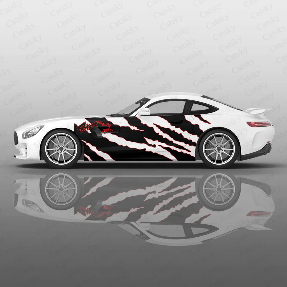 

4X4 Off Road Car Body Stickers Itasha Vinyl Car Side Decal Sticker Car Body Sticker Car Decor Stickers Car Protective Film