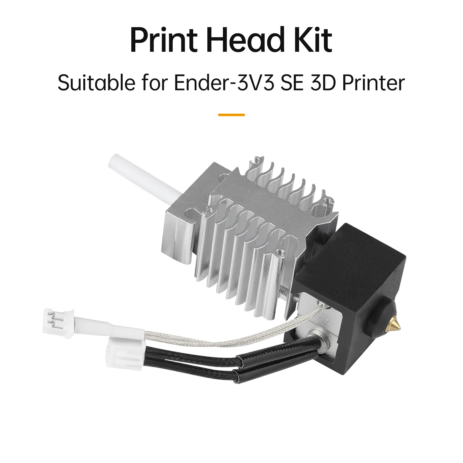 Creality 3D 프린터용 히팅 블록 키트, 스테인레스 스틸 쓰로트, 고온 프린트 헤드, 최신 Ender 3 V3 SE