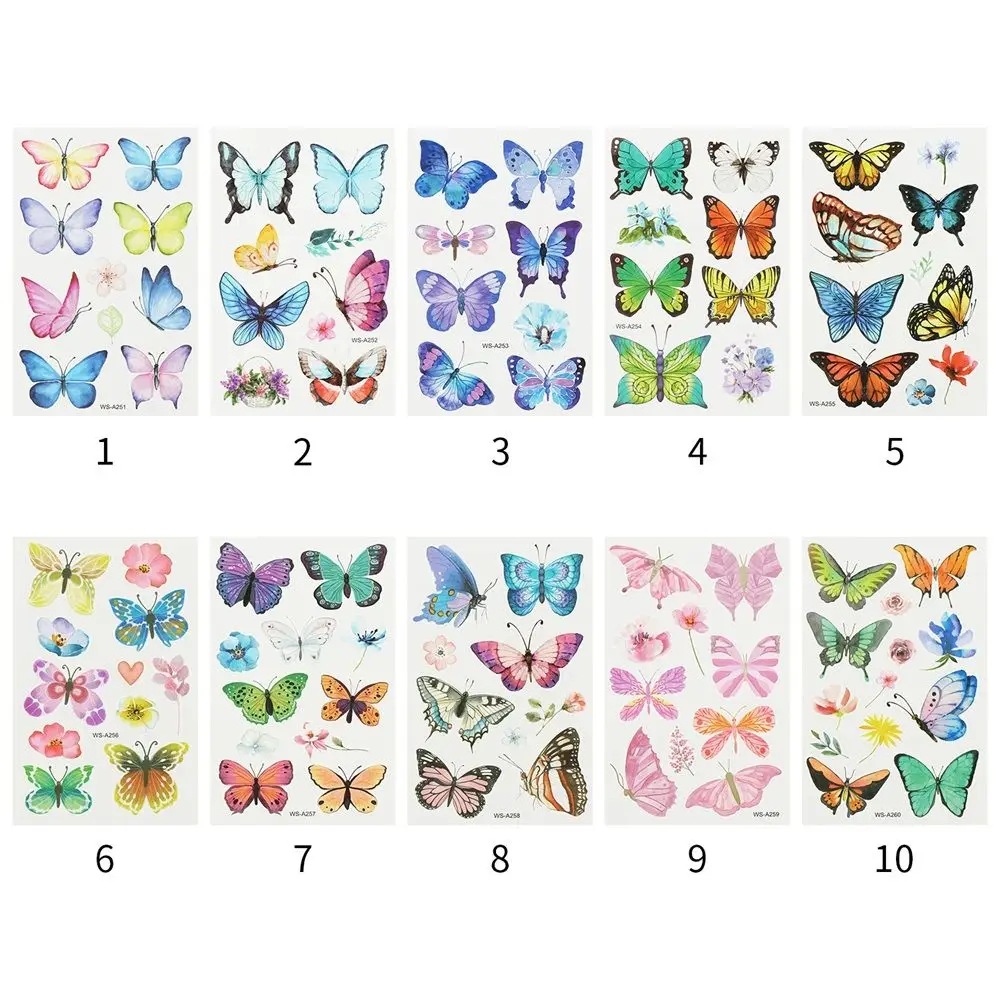 Howaf Tatuajes Temporales Para Niños Niñas, 192pcs Monstruo Animal