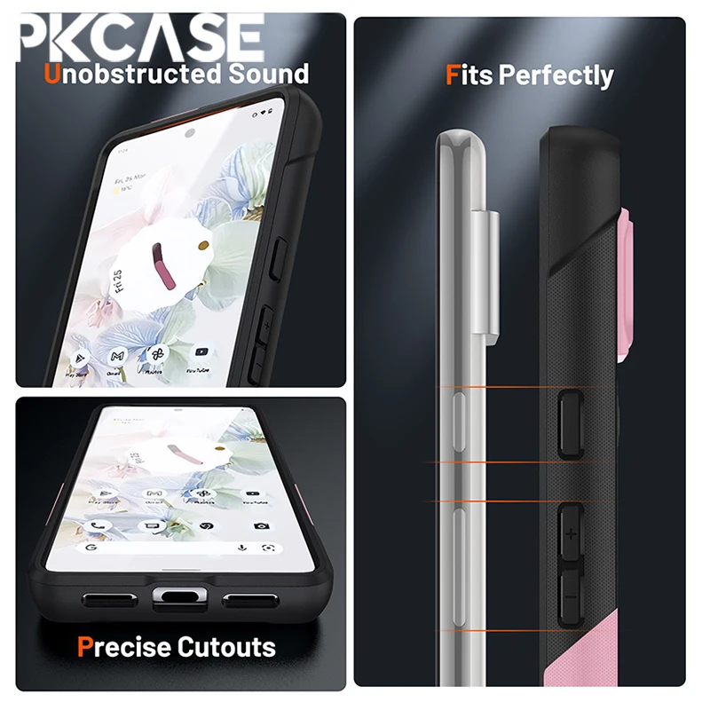 Shockproof Matte Armor Phone Case - Rugged Protective Cover
