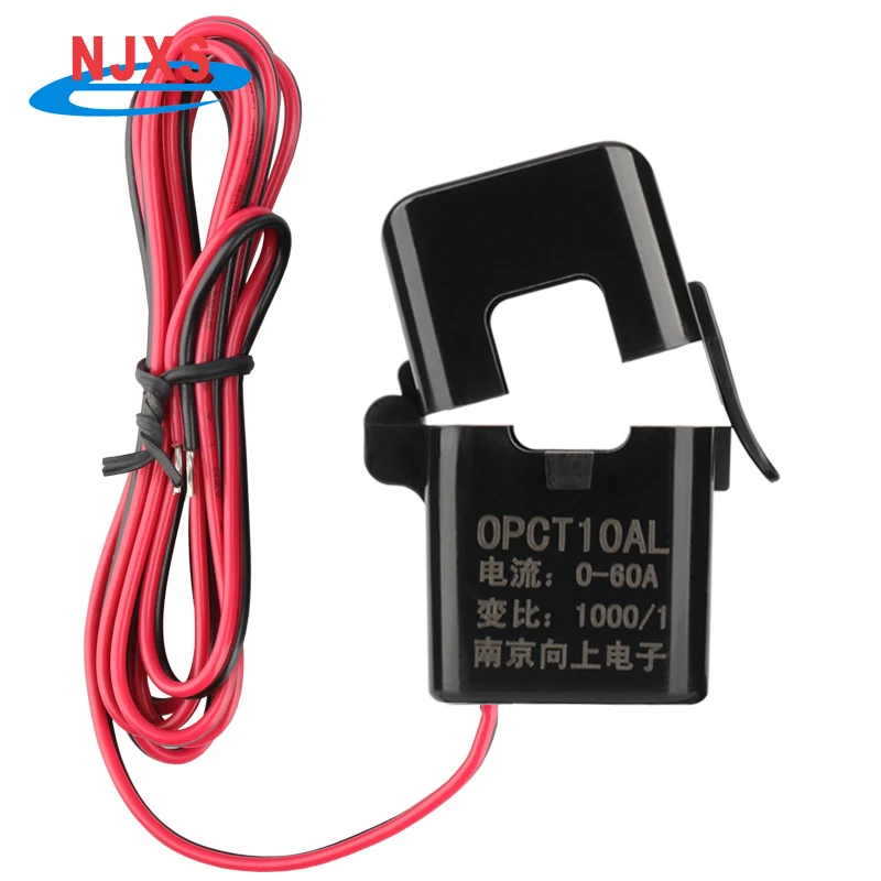 NJXSE OPCT10AL 1000/1 2000/1 3000/1 Clamp Sensor 5A 10A 20A 30A 50A 60A 80A High Quality AC CT Split Core Current Transformer