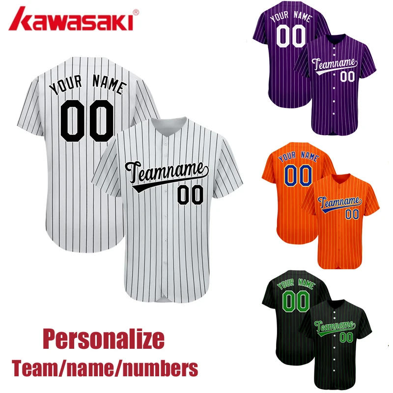 Baseball Jersey Customized Shirts Personalized For Your Name Number Men Women Kids