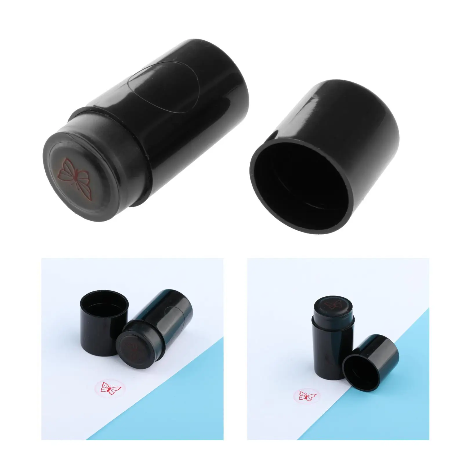 5x 프리미엄 골프공 스탬퍼 스탬프 마커 인쇄 씰 골프 액세서리 기호 방수, 나비