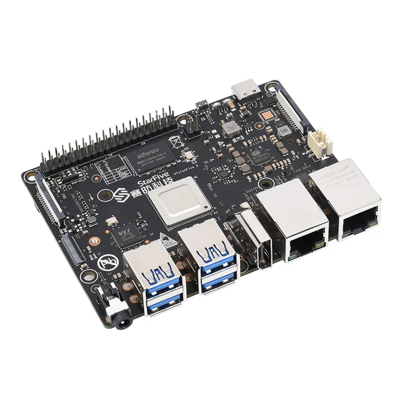 VisionFive2 RISC-V StarFive JH7110 μ  3D GPU 4GB 8GB RAM ɼ WiFi   ǻ Linux 