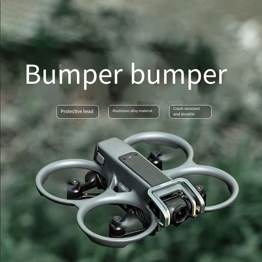 DJI Avata 2용 알루미늄 합금 짐벌 렌즈 범퍼는 민감한 렌즈 구성 요소를 보호하고 내구성을 제공합니다.