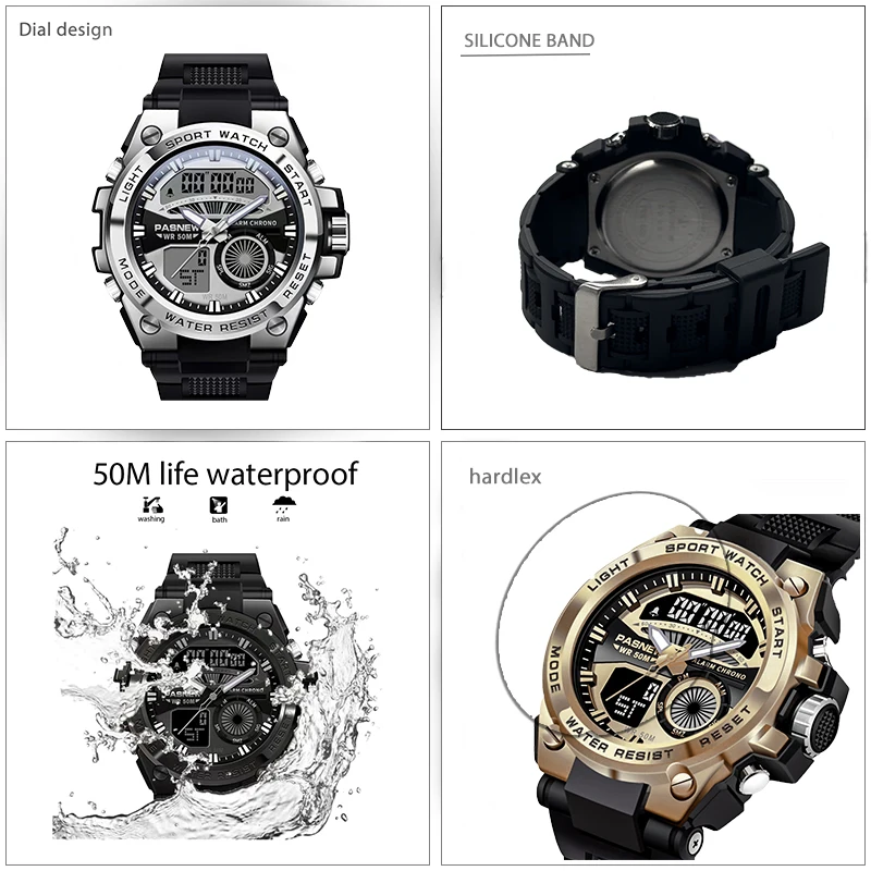 Orologio Analogico Orologi Da Polso Di Grande Diametro Orologio