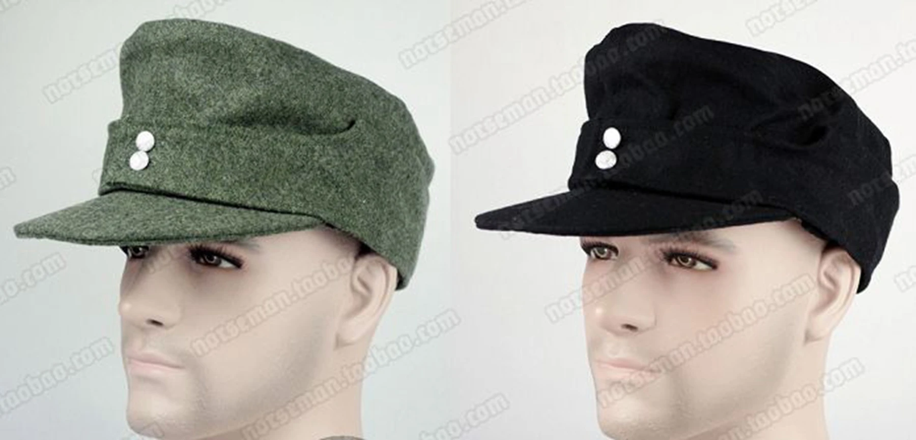 armyshop2008 WW2 GERMAN WH EM Elite M43 1943 PANZER WOOL FIELD CAP Military HAT NO BADGE | Спорт и развлечения