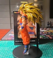 Banpresto Dragon Ball Anime Figurines Bos Super Saiyan 3 Goku Action Figures DBZ Figurals Collectible Model Toys 3